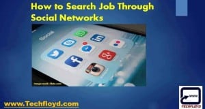 How to Search Job Through Social Networks