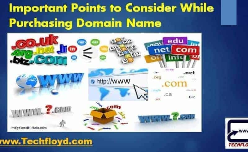 Important Points to Consider While Purchasing Domain Name