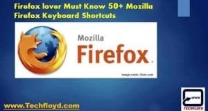Firefox lover Must Know 50+ Mozilla Firefox Keyboard Shortcuts