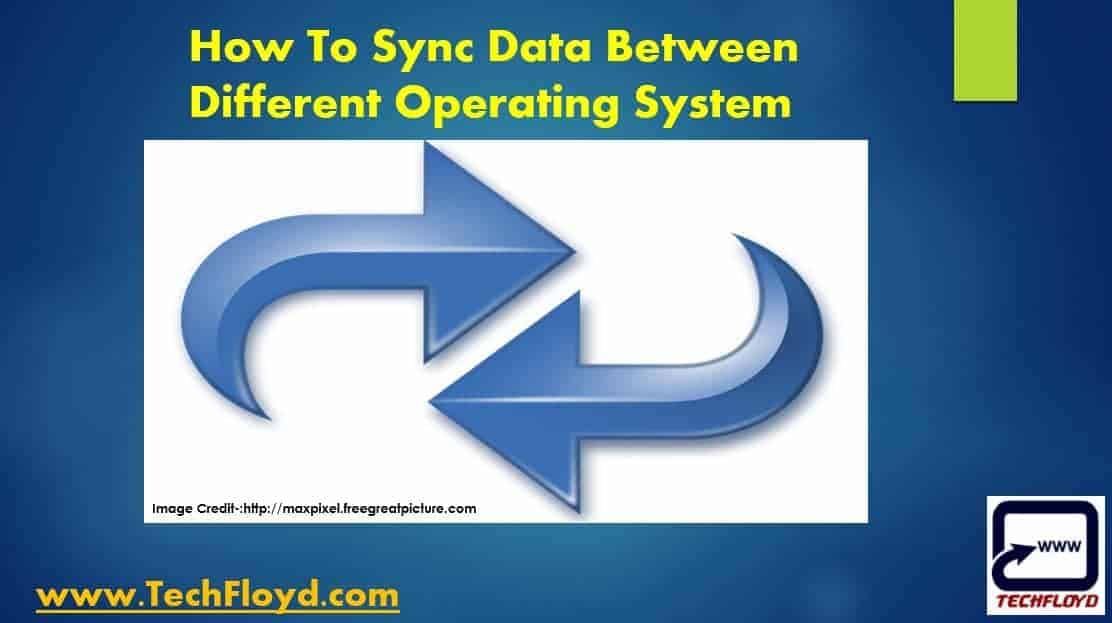 How To Sync Data Between Different Operating System