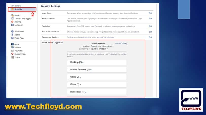 How to Track Your Facebook Logged in Locations 02
