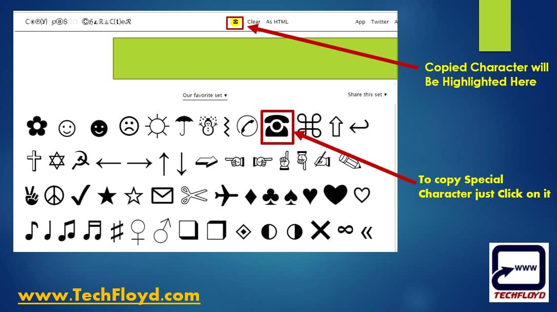 How to Copy Special Characters that aren’t on your keyboard