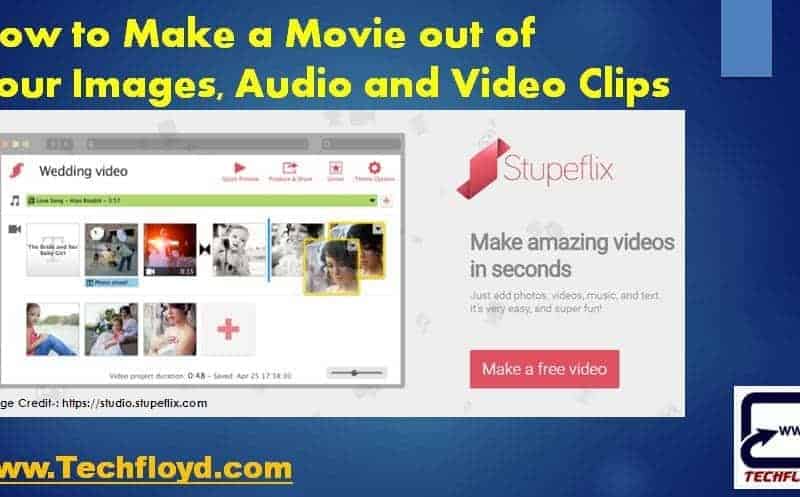 How to Make a Movie out of Your Images, Audio and Video Clips