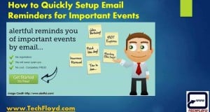 How to Quickly Setup Email Reminders for Important Events