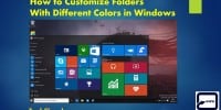 How to Customize Folders With Different Colors in Windows