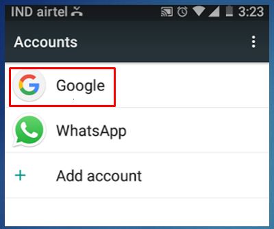 How to Backup Android Phone Contacts 1