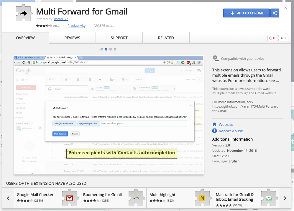 How to Forward Multiple Emails in Gmail 1