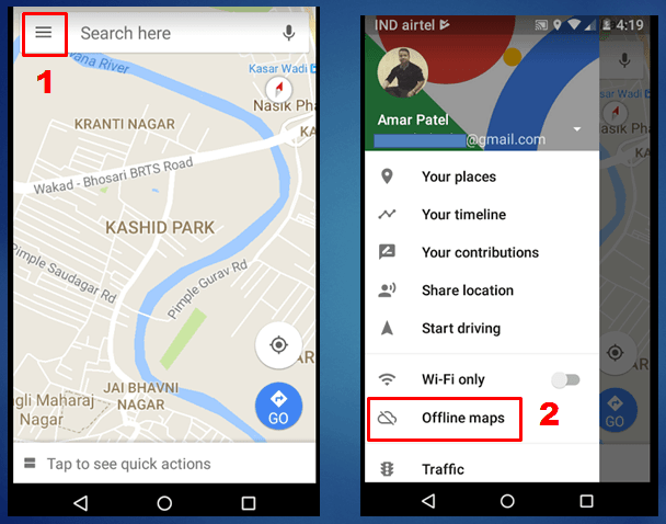 google-map-offline