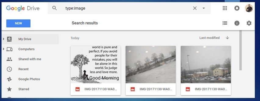 Search Inside of Google Drive