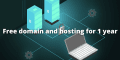 Free domain and hosting for 1 year