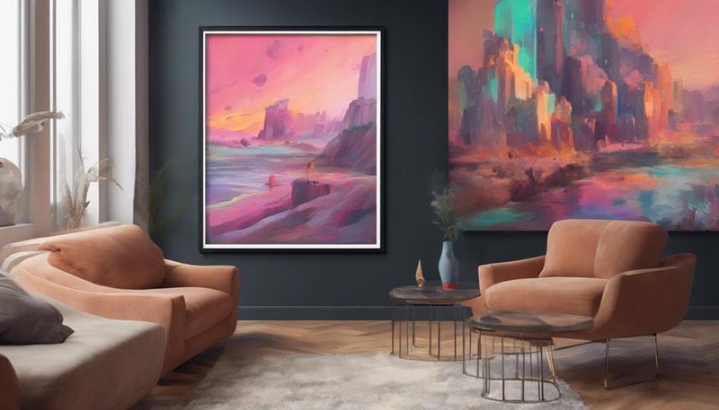 How to Display Your NFT Art: Digital Frames and Galleries adjusting visual appearance settings