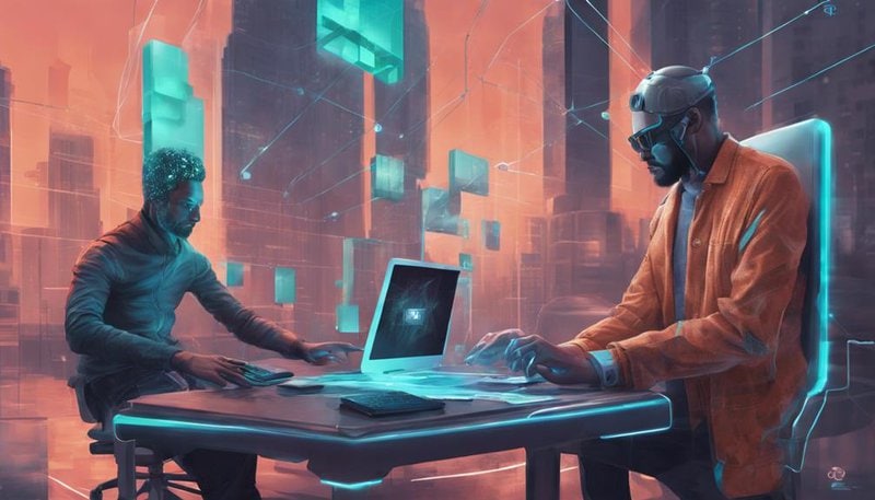 blockchain technology in action