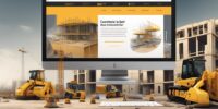 building construction websites with wix
