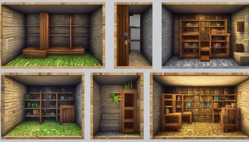 crafting secret storage spaces