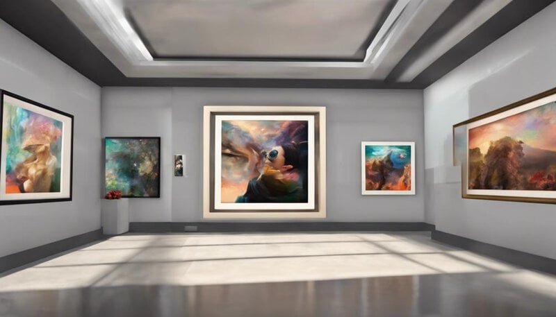 How to Display Your NFT Art: Digital Frames and Galleries engaging art online exhibitions