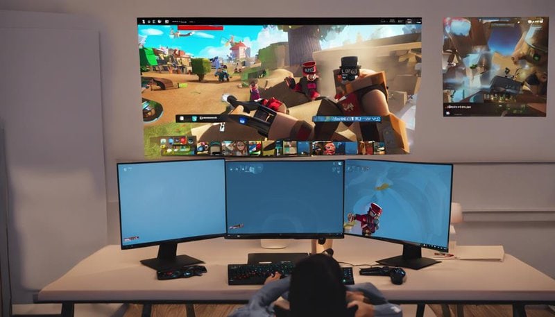 Can You Play Roblox Games on Console and PC? gaming with roblox console
