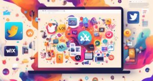 integrating social media on wix
