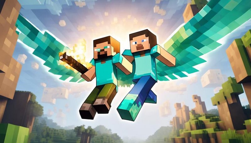 What's the Fastest Way to Zoom Around in Minecraft? minecraft elytra wings flying
