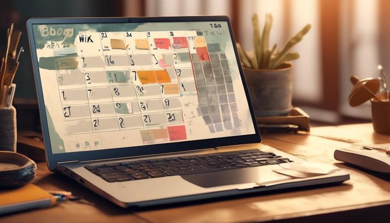 optimal publishing time on wix blog