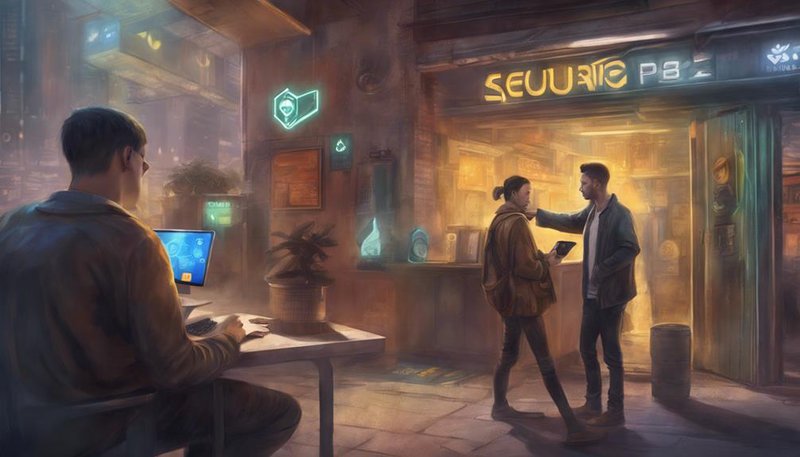 secure crypto peer transactions