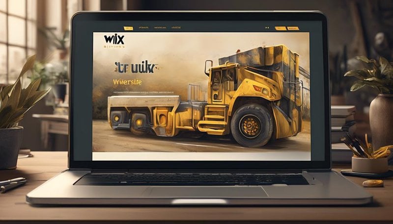 wix for building mover websites
