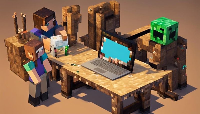 encouraging minecraft creativity in children